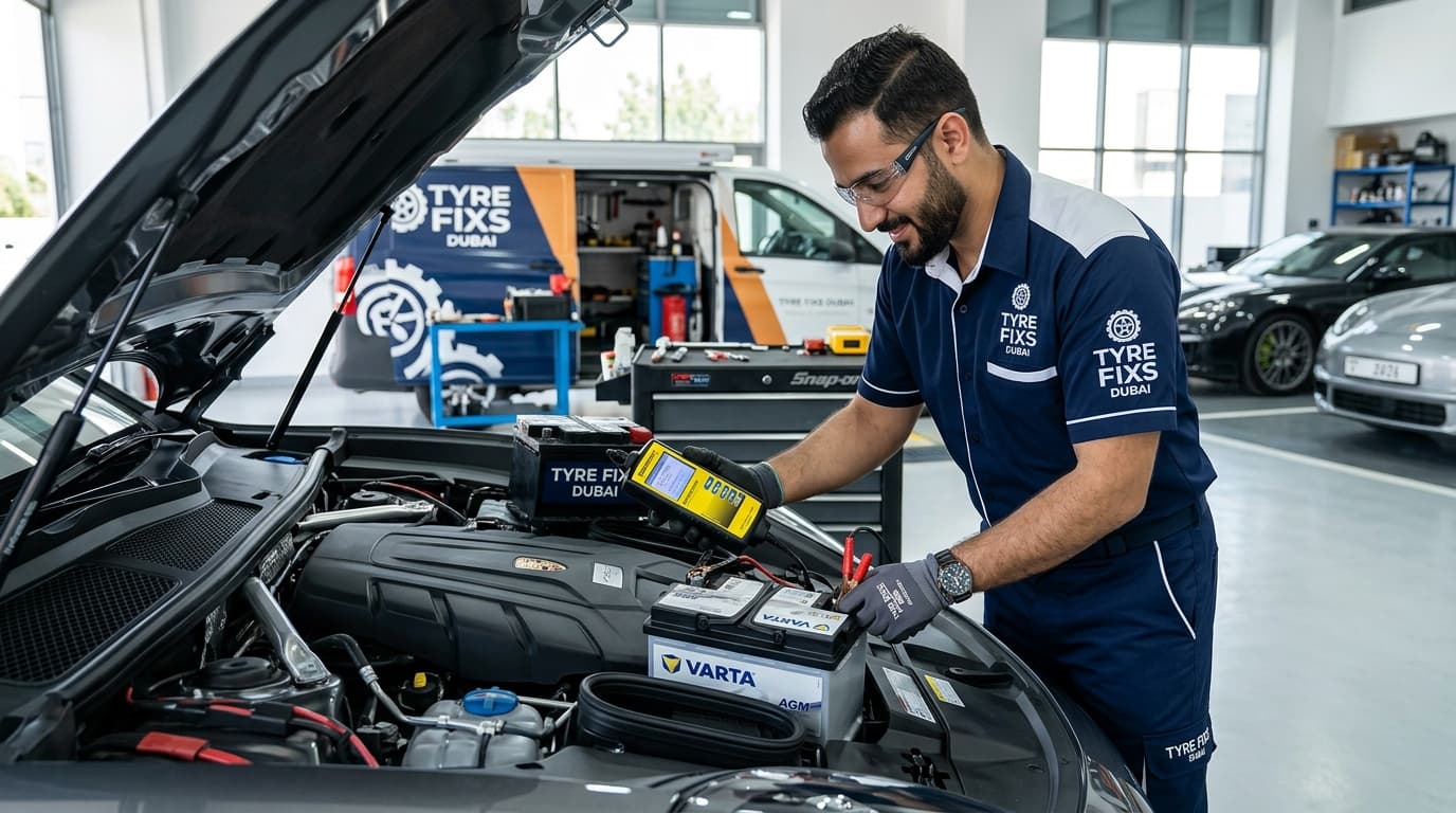 On-Site Car Battery Testing & Replacement